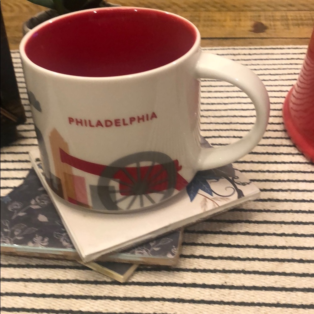 Starbucks You Are Here Philadelphia collectors mug